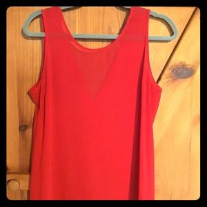 Red tank top—Small
